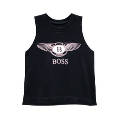 BOSS GIRLS CROP SINGLET